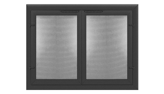 Fireplace Mesh Doors